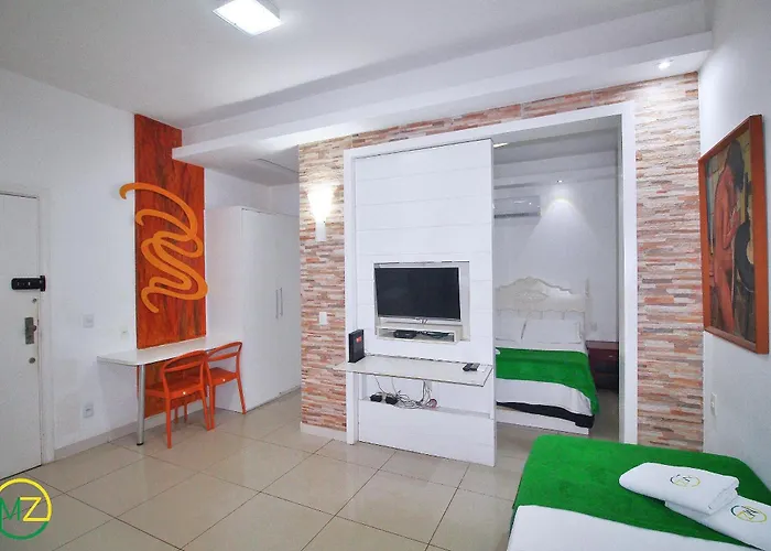 Studio Silencioso Para 3 Pessoas Em Copacabana Rio de Janeiro